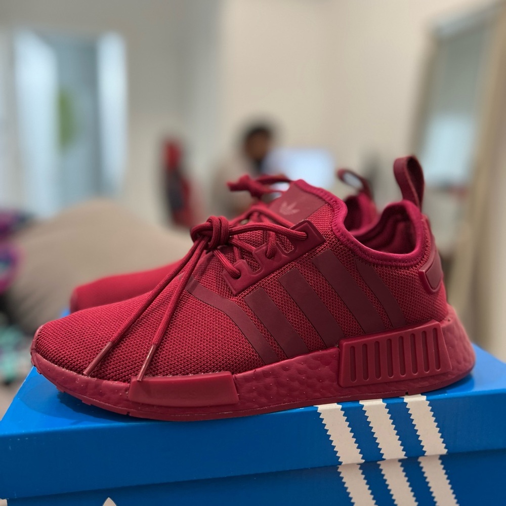 W7 Adidas NMD R1 Legacy Burgundy